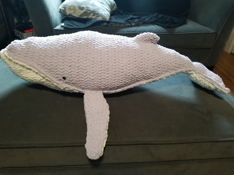 Stuffed Humpback Whale