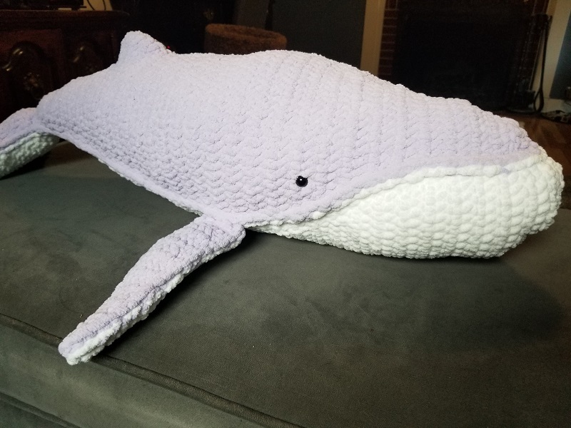 Stuffed Humpback Whale