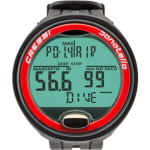Cressi Donatello Dive Computer (black/red)