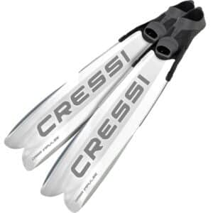 Cressi Gara Modular Impulse Turbo Fins (white)