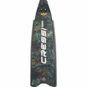 Cressi Gara Modular Carbon Blade MD Fins (green camo)