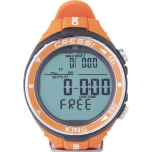 Cressi King Dive Computer (orange)