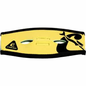 Cressi Pony Tail Neo Mask Strap Cover Mask (yellow/black)