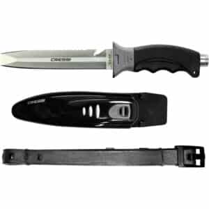 Cressi Borg Knife (grey) [blunt tip]